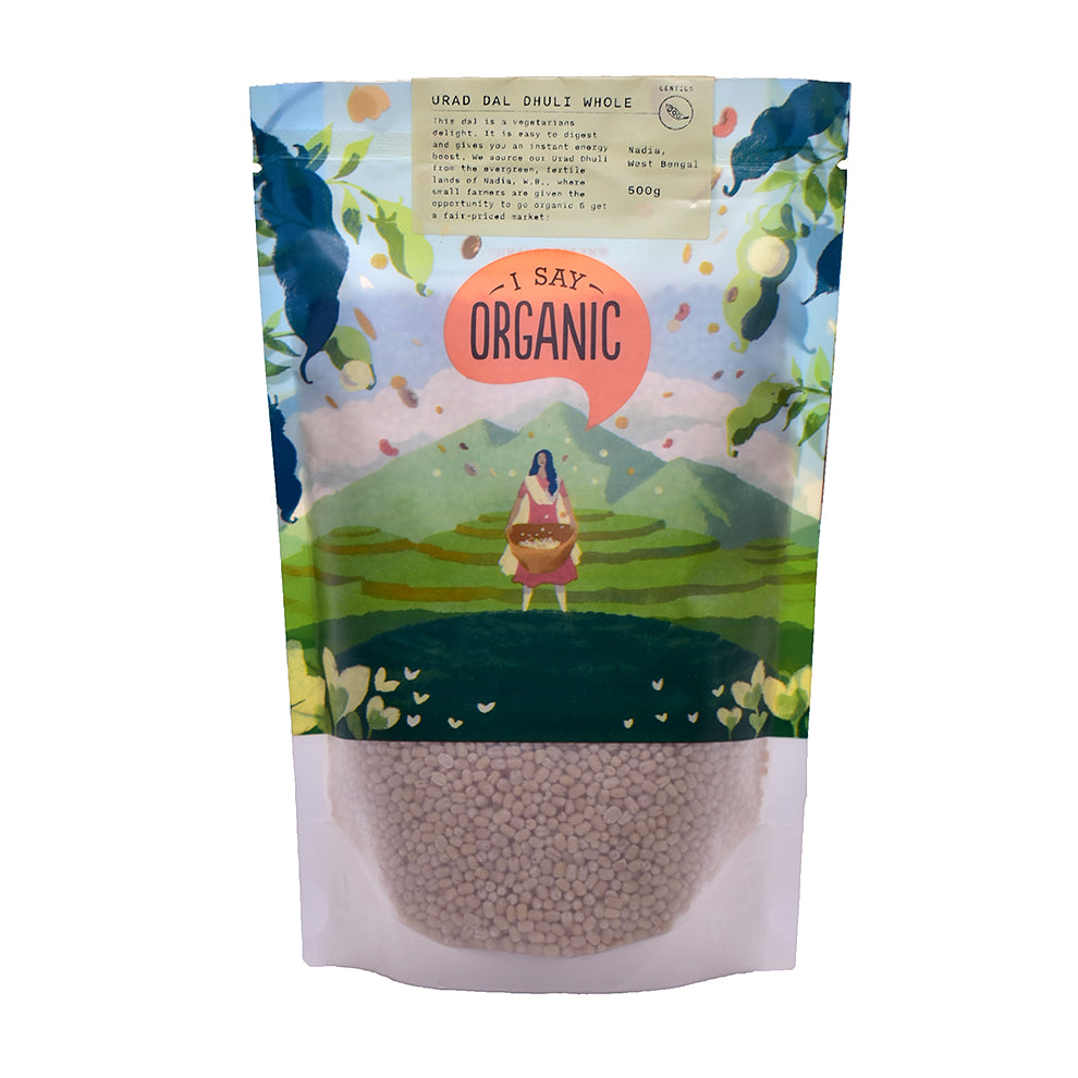 Organic Urad Dal Dhuli Whole