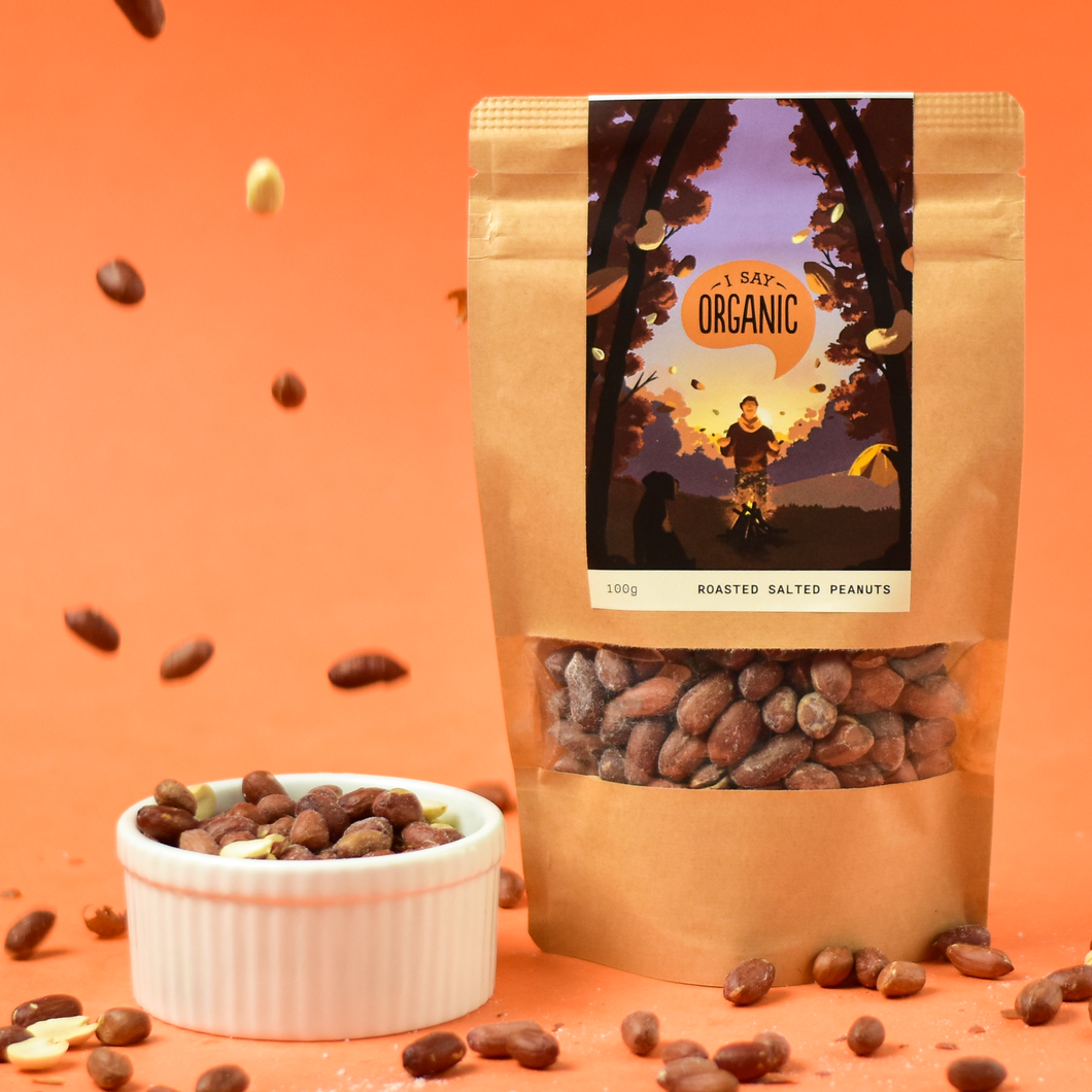 Organic Roasted Salted Peanuts